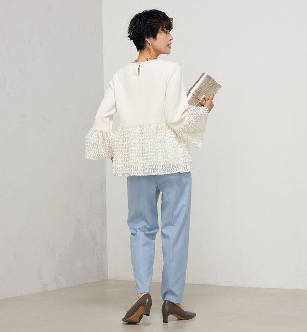 NOLLEY'S sophi「ウール混ウォッシャブルインゴムパンツ」|その他|