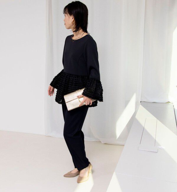 NOLLEY'S sophi「ウール混ウォッシャブルインゴムパンツ」|その他|