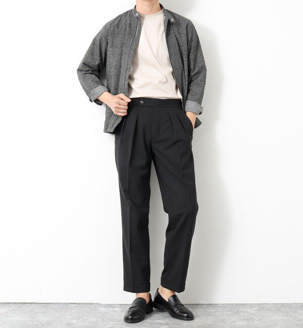 WORK ABOUT「NSN アジャスター付2タックスラックス 25SS」|スラックス|