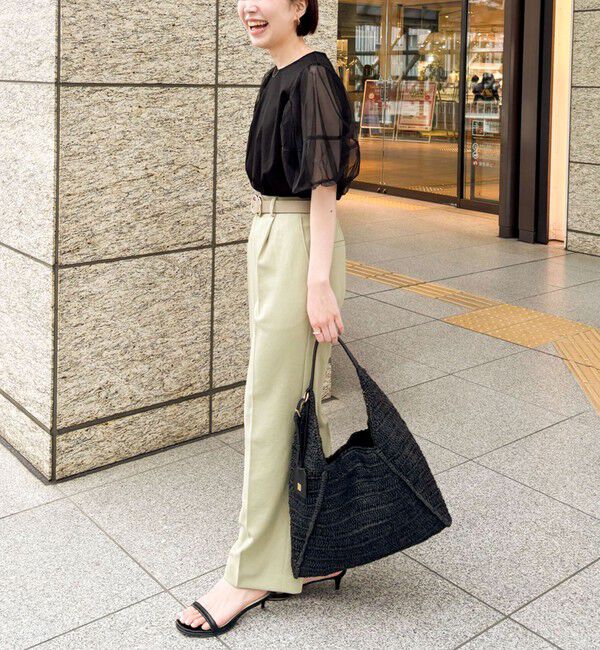 NOLLEY'S「バルーンスリーブプルオーバーカットソー」|Tシャツ・カットソー|