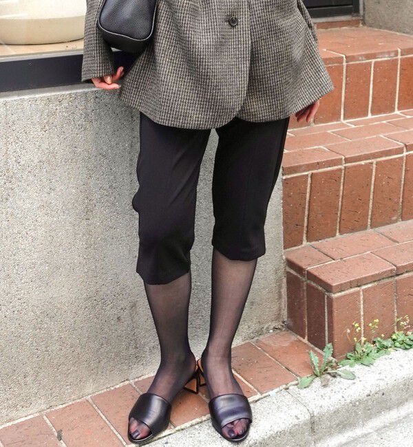 MAQWEL「【MAQWEL/マクウェル】ウォッシャブルカプリジョーゼットパンツ」|その他|