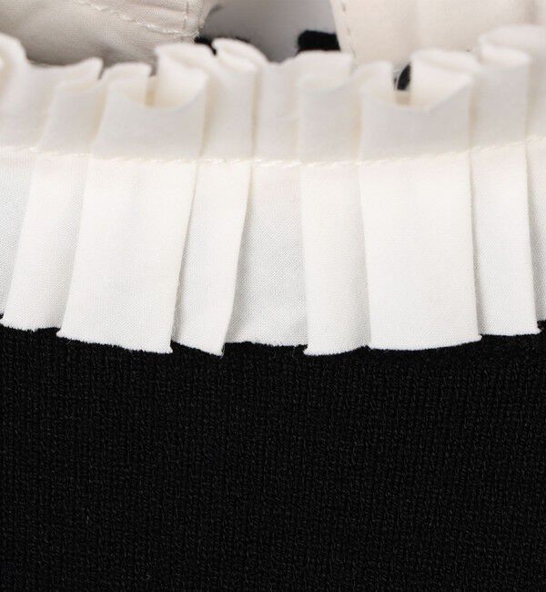 NOLLEY'S「プリーツ衿取り外しプルオーバーニット」|ニット・セーター|