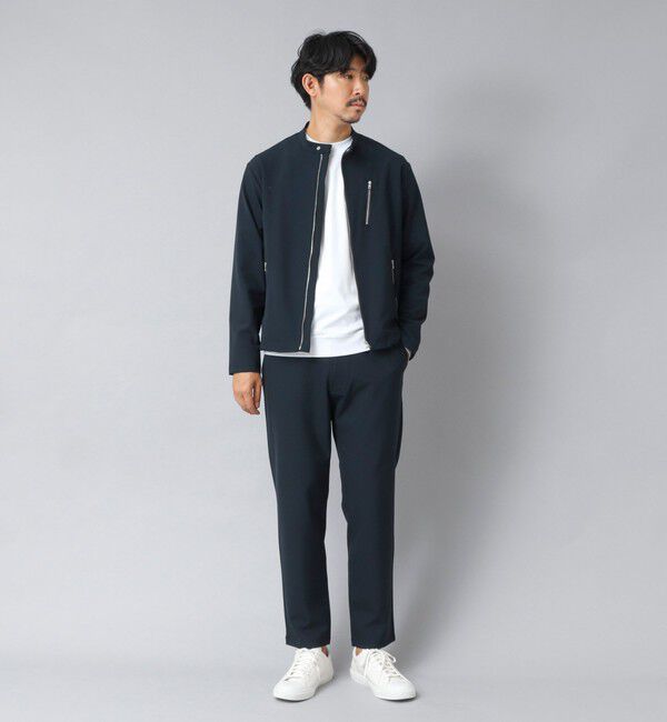 NOLLEY'S goodman「【ACTIVE SECT】《限定展開》ハイストレッチシングルライダース 25AW」|ブルゾン・スタジャン|