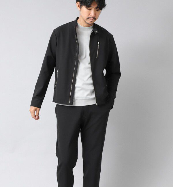 NOLLEY'S goodman「【ACTIVE SECT】《限定展開》ハイストレッチシングルライダース 25AW」|ブルゾン・スタジャン|