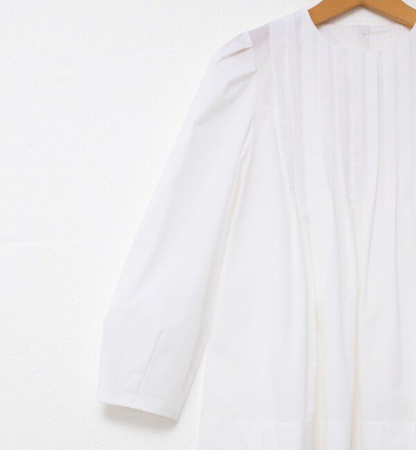 NOLLEY'S「ウォッシャブルタックフレアーブラウス」|シャツ・ブラウス|