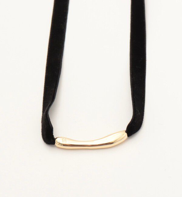NOLLEY'S「ベロアリボンネックレス」|ネックレス|