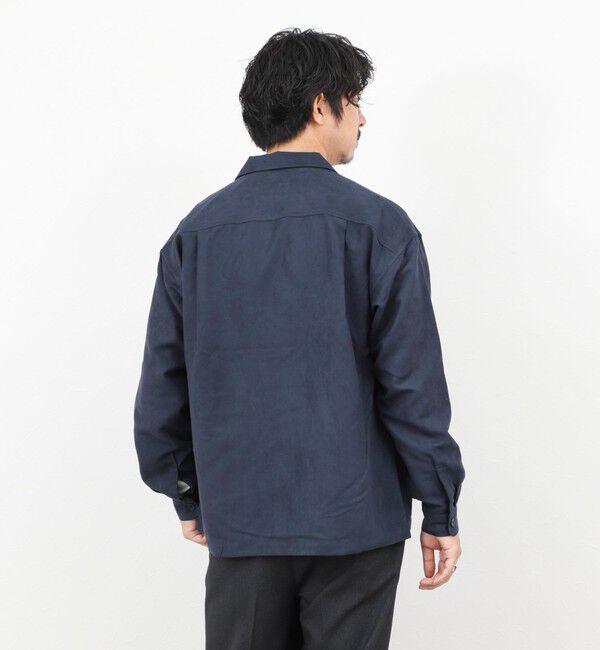 NOLLEY'S goodman「ポリスエード シャツブルゾン 25AW」|ブルゾン・スタジャン|