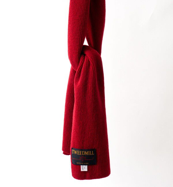 NOLLEY'S goodman「【TWEEDMILL/ツイードミル】別注ウールリブマフラー25」|マフラー|