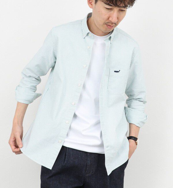 NOLLEY'S goodman「TRADITIONAL OX クジラBD オックス ボタンダウンシャツ 26SS」|シャツ・ブラウス|