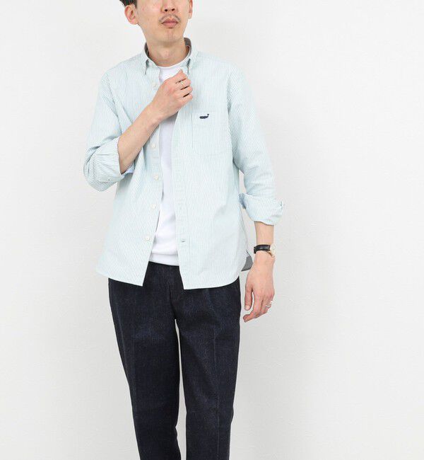 NOLLEY'S goodman「TRADITIONAL OX クジラBD オックス ボタンダウンシャツ 26SS」|シャツ・ブラウス|