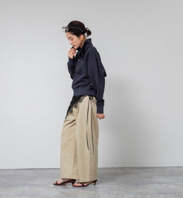 MAQWEL「【MAQWEL/マクウェル】ウォッシャブルスタンドネックスウェット」|スウェット・ジャージ|