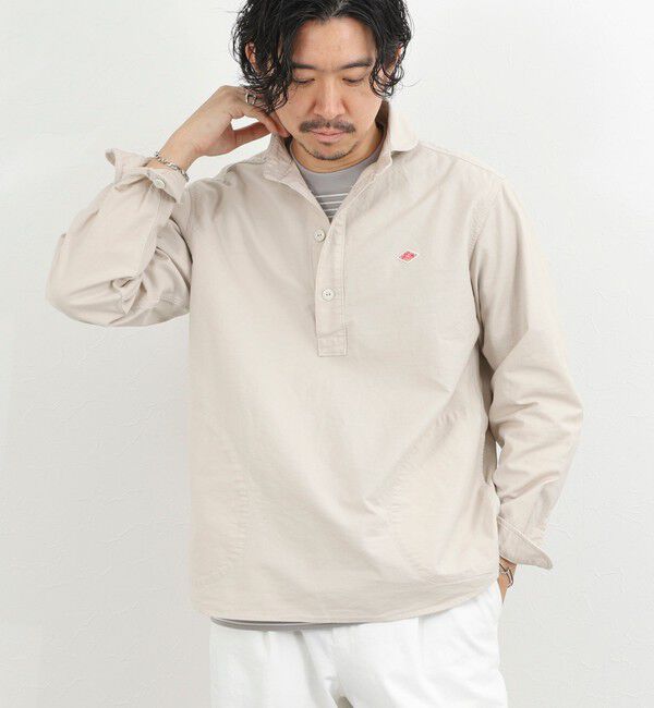 NOLLEY'S goodman「【DANTON/ダントン】DT-B0282SOX ROUND COLLAR P.O SHIRT LS 26SS」|シャツ・ブラウス|