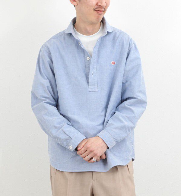 NOLLEY'S goodman「【DANTON/ダントン】DT-B0282SOX ROUND COLLAR P.O SHIRT LS 26SS」|シャツ・ブラウス|