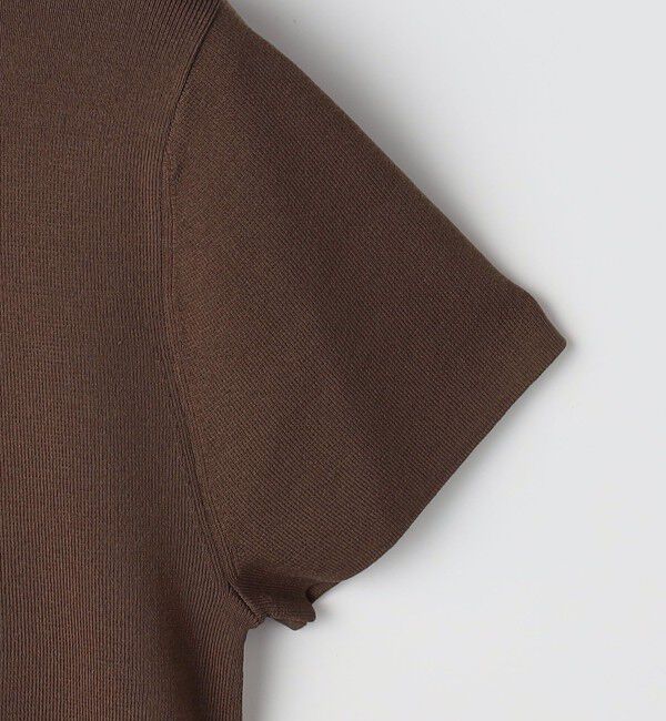 NOLLEY'S sophi「《手洗い可能/アンサンブル対応》マルチファンクション総針半袖プルオーバー」|ニット・セーター|