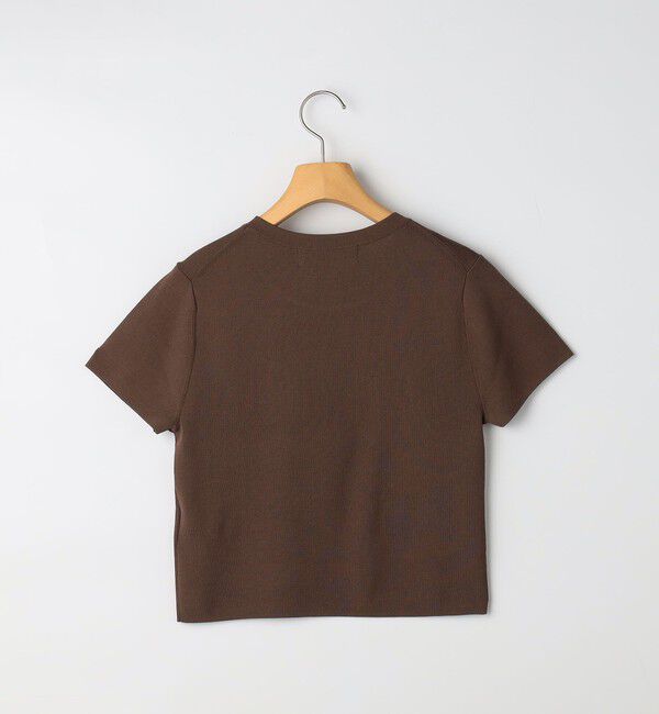 NOLLEY'S sophi「《手洗い可能/アンサンブル対応》マルチファンクション総針半袖プルオーバー」|ニット・セーター|