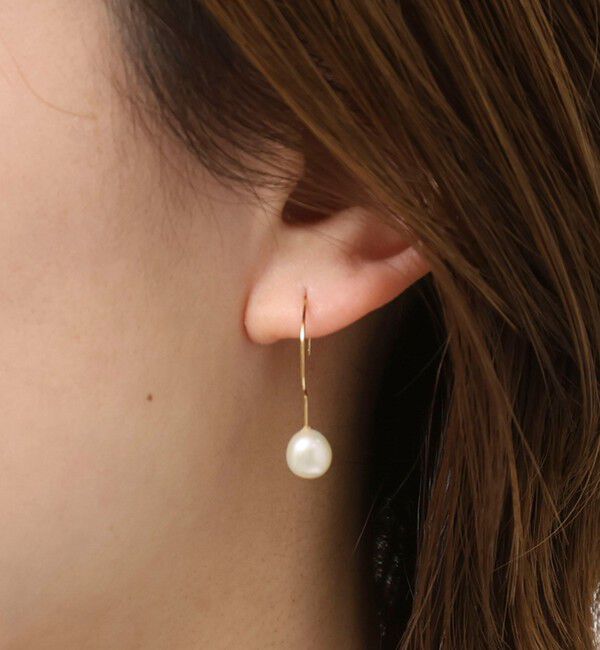 grace grace「【grace grace/グラスグラス】ハテナパールピアス」|ピアス|