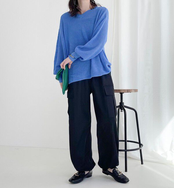 fredy emue「ブライトツイルイージーベイカーパンツ」|カーゴ|