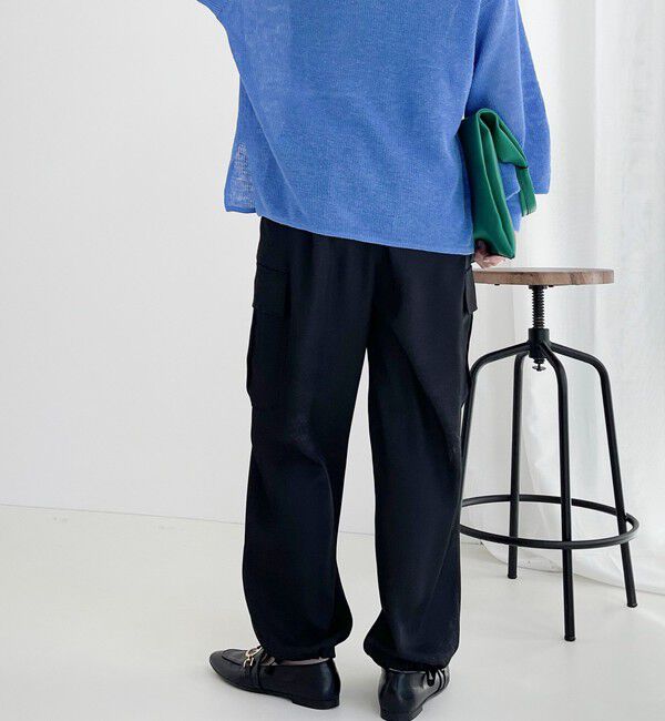 fredy emue「ブライトツイルイージーベイカーパンツ」|カーゴ|