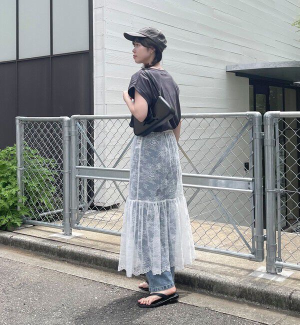 fredy emue「2WAYスカラレースギャザースカート」|スカート|