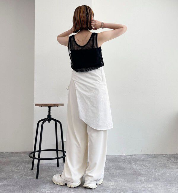 fredy emue「メッシュチュニックタンクトップ」|タンクトップ|