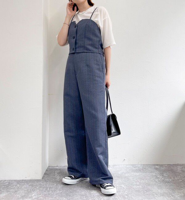 fredy emue「ヘリンボーンキャミビスチェ」|キャミソール|