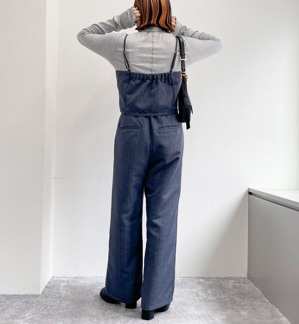 fredy emue「ヘリンボーンキャミビスチェ」|キャミソール|