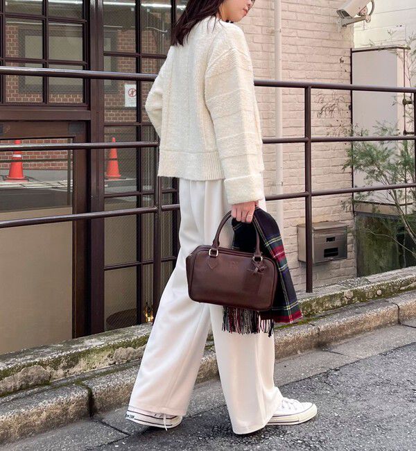 fredy emue「ブークレニットVネックプルオーバー」|ニット・セーター|