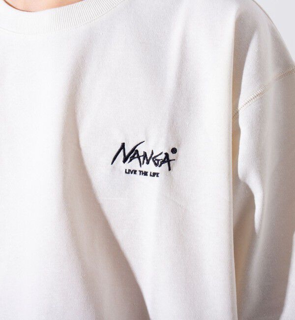 GLOSTER「【NANGA&times;GLOSTER】別注 ワンポイントロゴ刺繍 バックプリントTシャツ」|Tシャツ・カットソー|