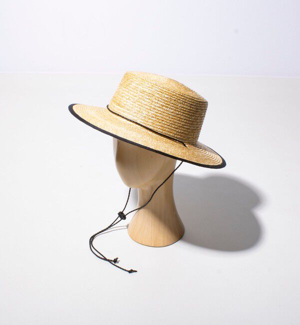 GLOSTER「【GLOSTER】CODE LONG BRIM STRAW HAT ハット 麦わら カンカン帽」|ハット|