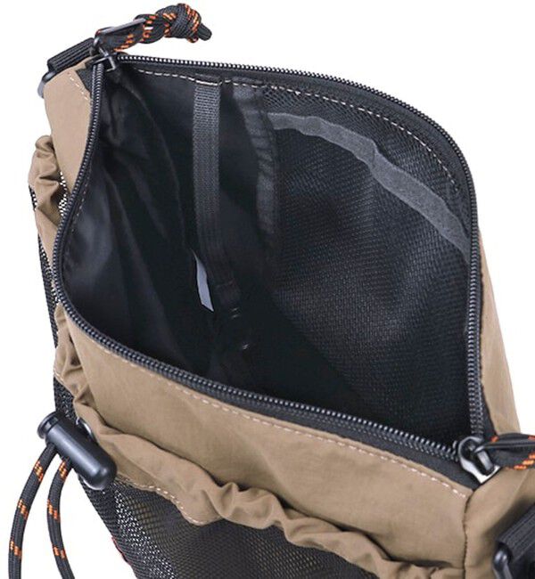 GLOSTER「【UNIVERSAL OVERALL】フロントメッシュ ザイルショルダーバッグ」|ショルダー・メッセンジャー|