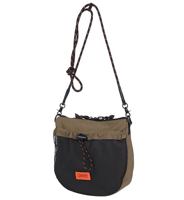 GLOSTER「【UNIVERSAL OVERALL】フロントメッシュ ザイルショルダーバッグ」|ショルダー・メッセンジャー|