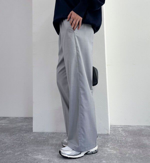 fredy emue「《セットアップ対応》TRイージーストレートパンツ」|チノ|