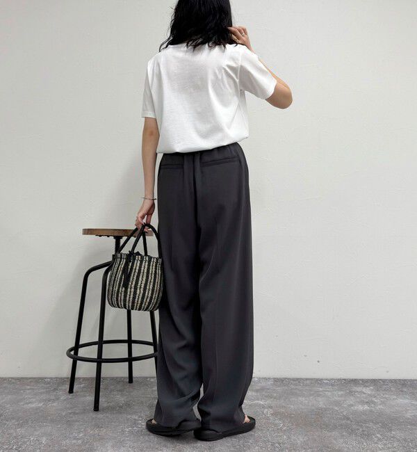 fredy emue「ハートFR刺繍ヘンリーTシャツ」|Tシャツ・カットソー|