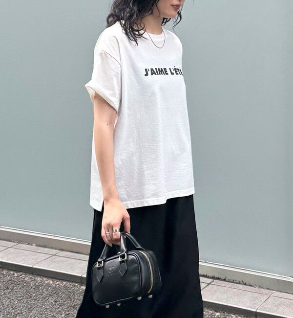 fredy emue「シルケットサマーロゴ半袖Tシャツ」|Tシャツ・カットソー|