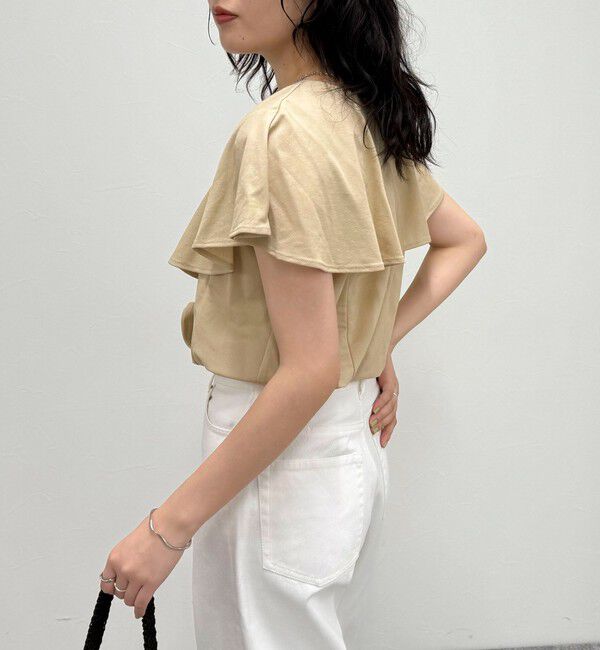 fredy emue「ラッフルカットソーブラウス」|Tシャツ・カットソー|