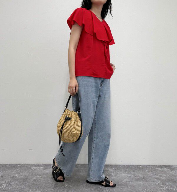 fredy emue「ラッフルカットソーブラウス」|Tシャツ・カットソー|