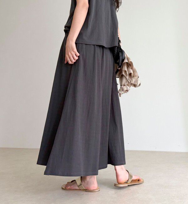 fredy emue「《セットアップ対応》タンブラー鹿の子フレアースカート」|スカート|