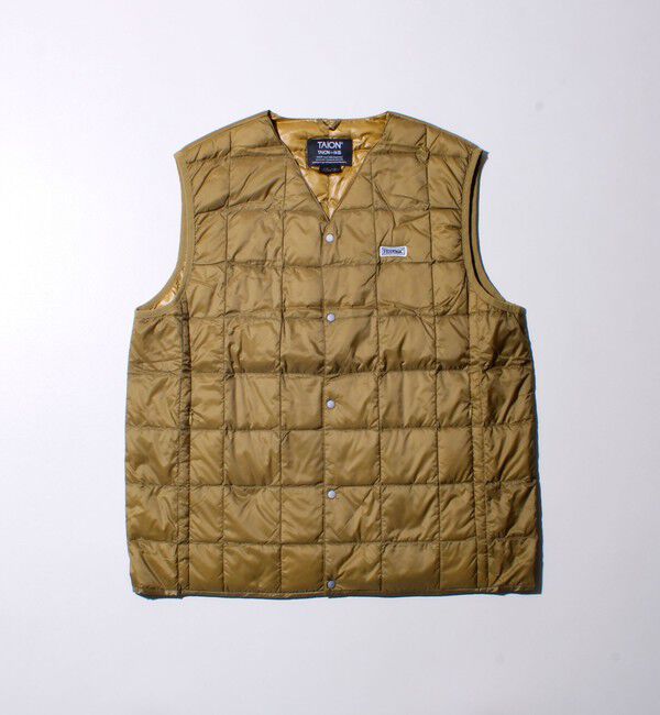 GLOSTER「【UNISEX/4サイズ/6色展開】FREDYMAC別注 TAION ベーシックインナーダウンベスト」|ダウンベスト・ベスト|