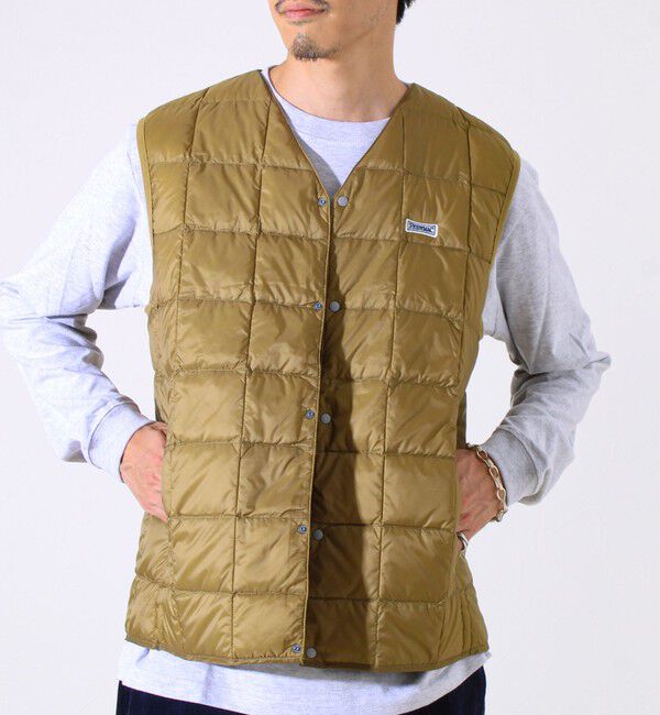 GLOSTER「【UNISEX/4サイズ/6色展開】FREDYMAC別注 TAION ベーシックインナーダウンベスト」|ダウンベスト・ベスト|