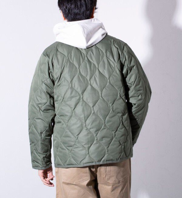 GLOSTER「【GLOSTER別注】TAION ミリタリー クルーネック ライナージャケット」|ダウン|