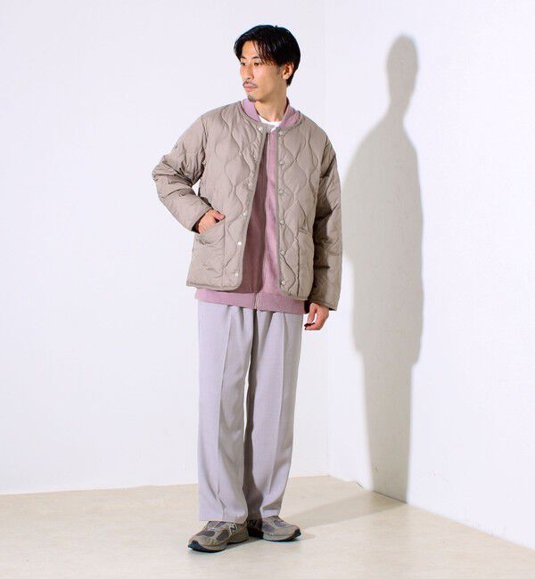 GLOSTER「【GLOSTER別注】TAION ミリタリー クルーネック ライナージャケット」|ダウン|