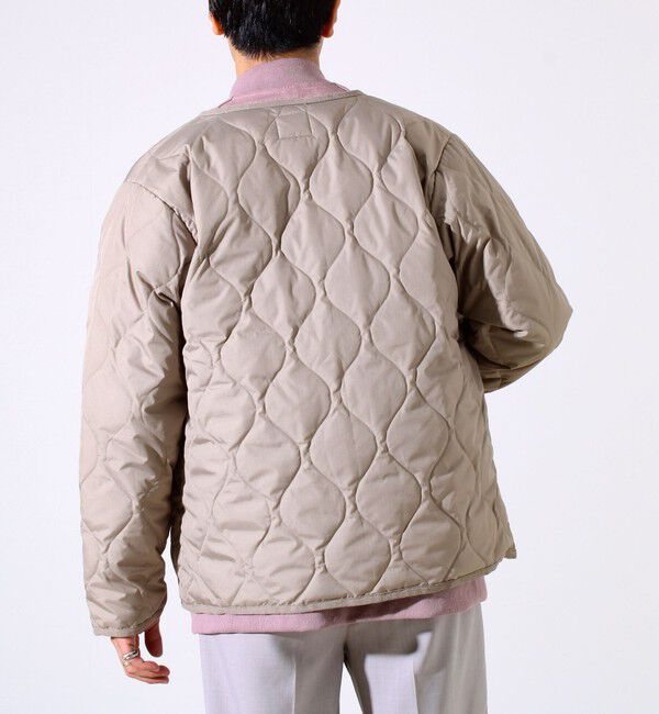 GLOSTER「【GLOSTER別注】TAION ミリタリー クルーネック ライナージャケット」|ダウン|