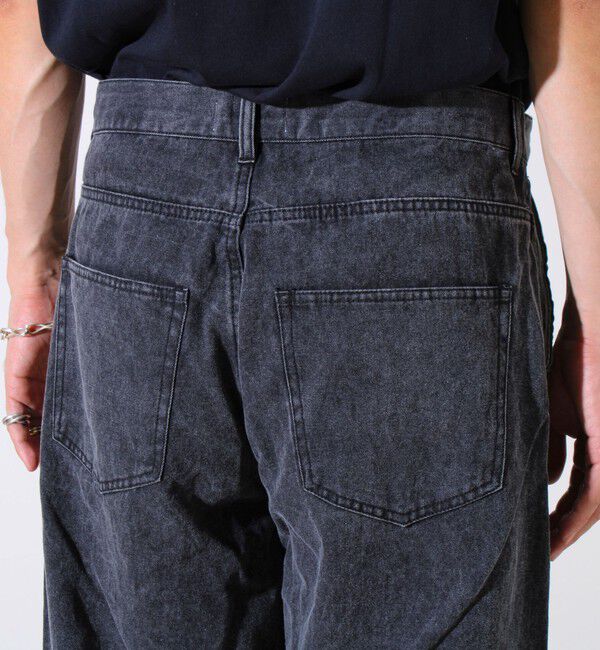 GLOSTER「【ワイド好き必見】ダック地 ワイドシルエットパンツ」|チノ|