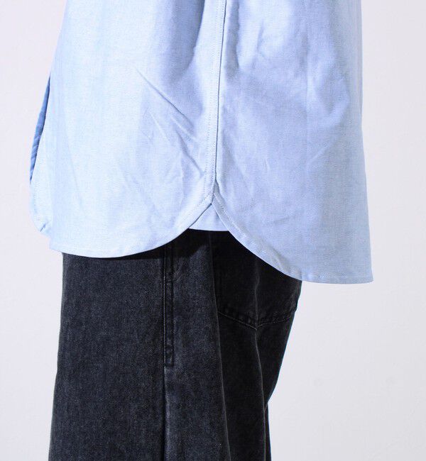 GLOSTER「【シーズンレス】【GEVACO】オックスバンドカラーシャツ」|シャツ・ブラウス|