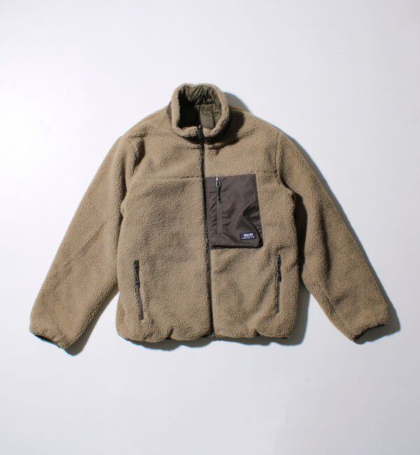 GLOSTER「【2WAYで着回せる】【UNISEX】GLOSTER配色別注 TAIONボア&times;ダウンブルゾン」|ダウン|