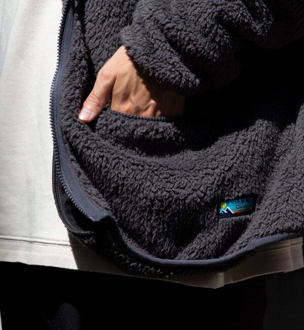 GLOSTER「【Franklin Climbing】カスケード シェルパフリースカーディガン」|カーディガン|