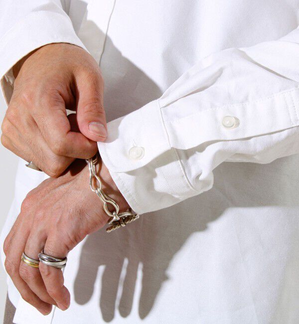 GLOSTER「【定番&times;遊び心】フレブル刺繍BDシャツ 無地/クレイジーパターン」|シャツ・ブラウス|