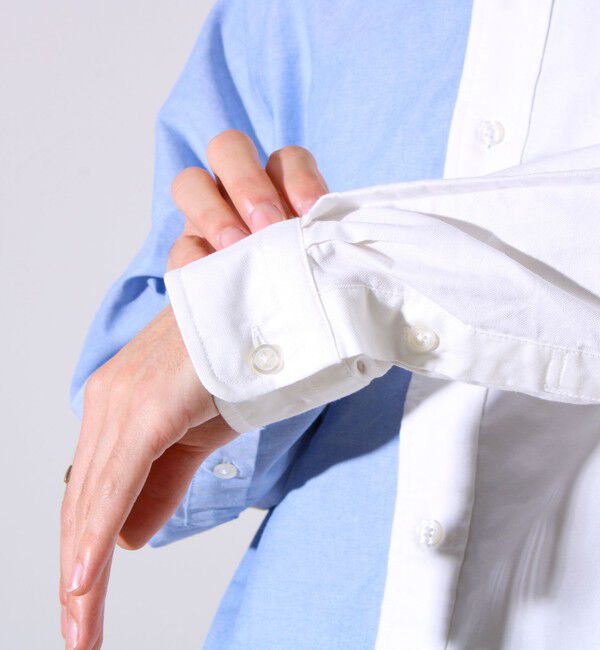 GLOSTER「【定番&times;遊び心】フレブル刺繍BDシャツ 無地/クレイジーパターン」|シャツ・ブラウス|