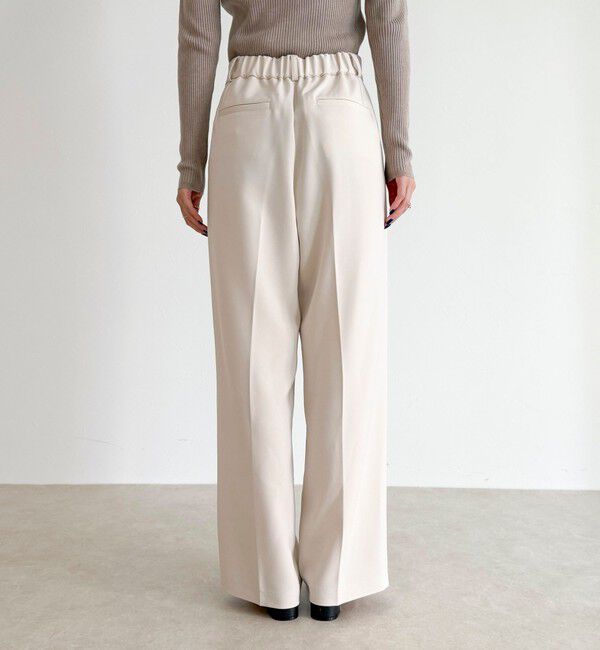 fredy emue「【人気商品の新型】とろみwarmタックスラックス」|スラックス|