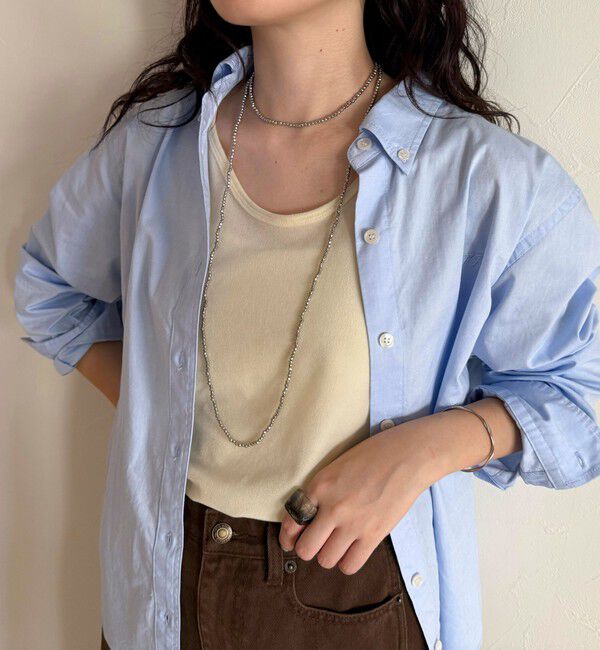 fredy emue「小粒ビーズマンテルロングネックレス」|ネックレス|